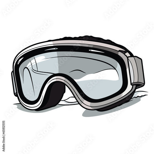Ski goggles free clip art, monochrome canvases, lightbox