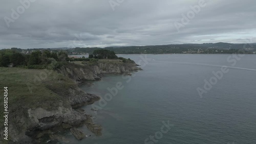 Wallpaper Mural Picturesque cliffs of Ares, A Coruña, in Spain and the Atlantic Ocean Torontodigital.ca