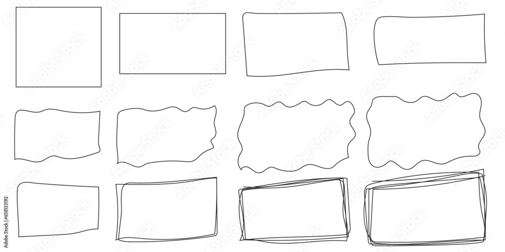 Abstract set of sketch lines geometric square element. Hand drawn pen lines doodle sketches geometric lines. Hand drawn marker and pencil thick squares different geometric background. Abstract set of sketch lines geometric square element. Hand drawn pen lines doodle sketches geometric lines. Hand drawn marker and pencil thick squares different geometric background.
