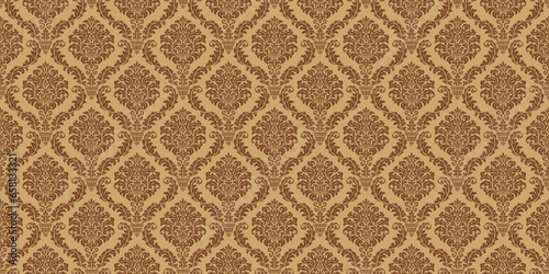 vintage western classic old style luxury shape pattern vector wallpaper background 3