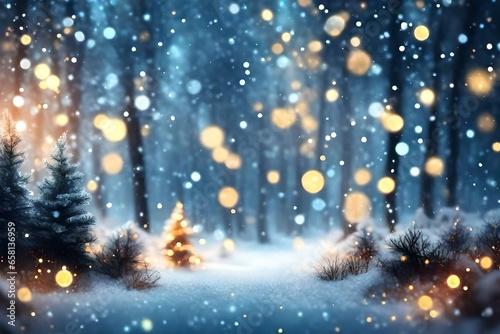 christmas tree lights © muhmmad