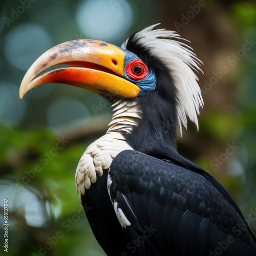 hornbill bird..