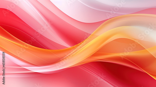 Colorful Abstract of Soft Painting Texture Design Wavy background