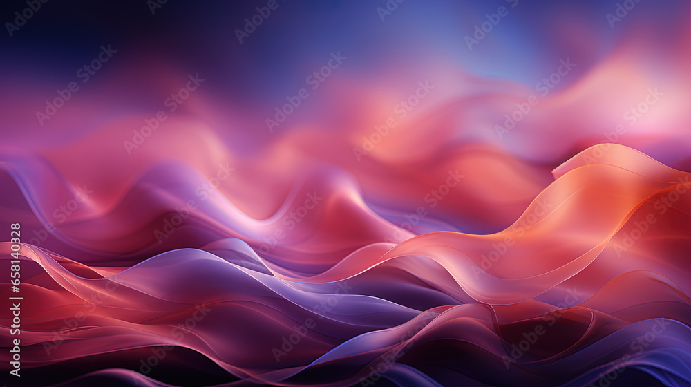 Obraz premium Realistic Abstract Pink Paint Liquid Wavy Pattern Background