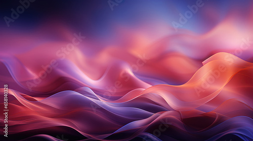 Realistic Abstract Pink Paint Liquid Wavy Pattern Background