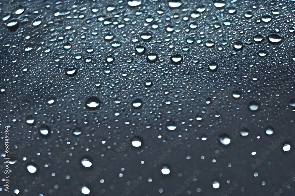 Fototapeta premium drops of water, Generative AI