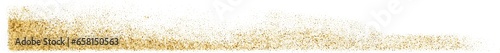 Gold decor glitter texture brush