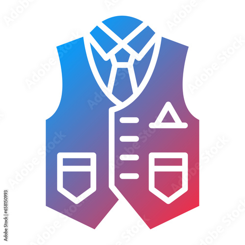 Vector Design Coat Vest Icon Style