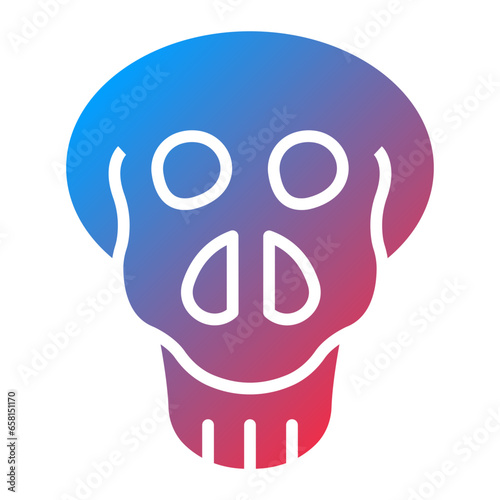 Vector Design Skull Icon Style