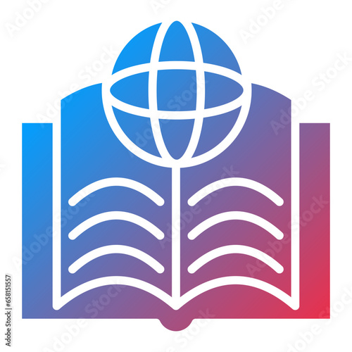 Vector Design Encyclopedia Icon Style