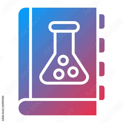Vector Design Literary Science Icon Style