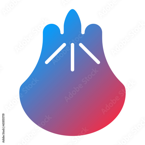 Vector Design Dumplings Icon Style