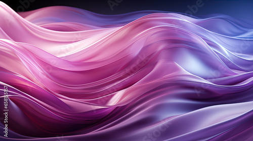 Digital Abstract Pink and Purple Acrylic Paint Liquid Wavy Pattern Background