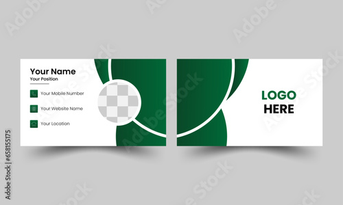 Creative Modern Business Card Design Template