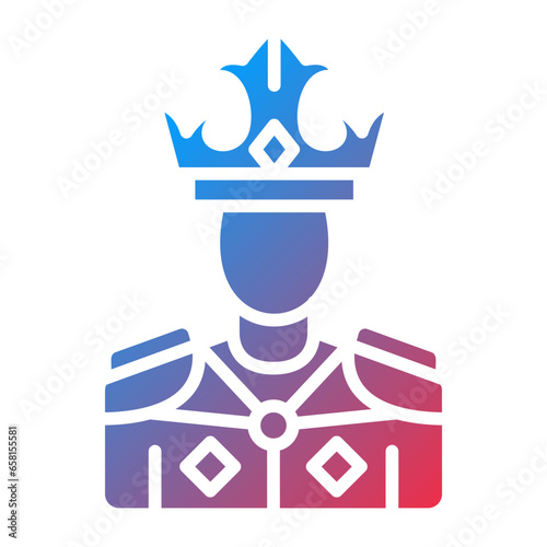 Vector Design King Icon Style
