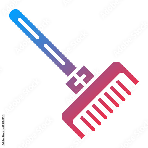 Vector Design Rake Icon Style