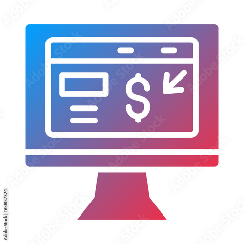 Vector Design Crowdfunding Portal Icon Style
