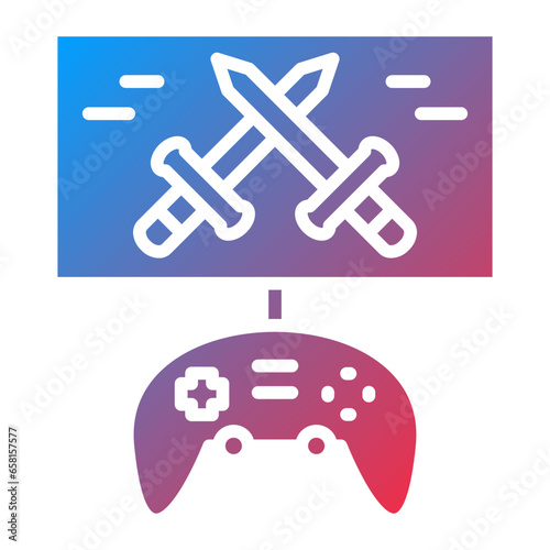 Vector Design Battle Royale Icon Style