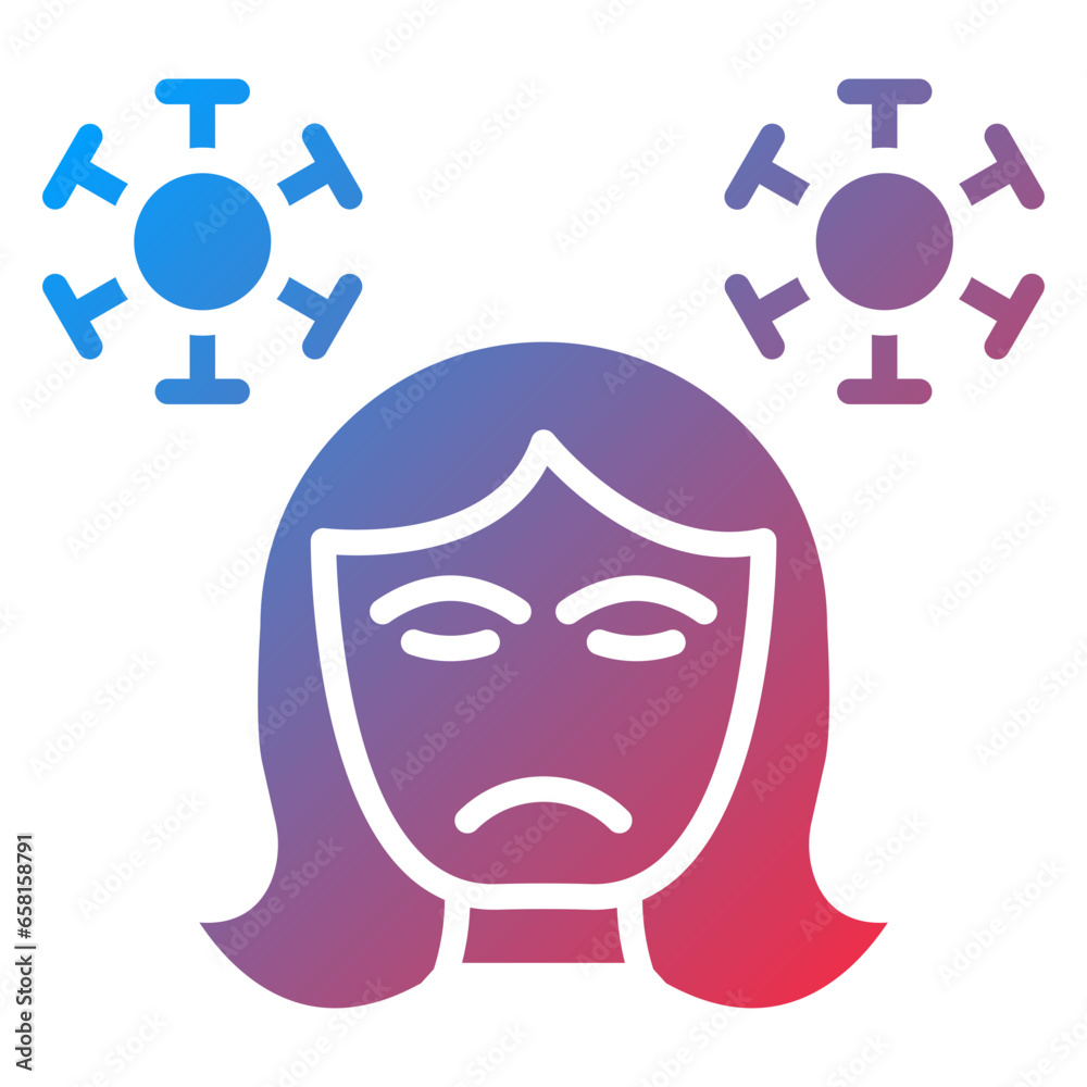 Vector Design Inflammation Icon Style Vector Design Inflammation Icon Style
