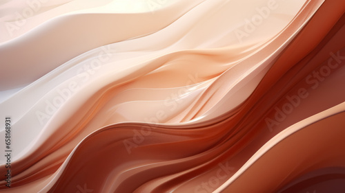 Abstract texture background design in beautiful Terracotta color. photo