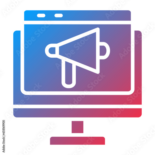 Banner Adverts Icon Style