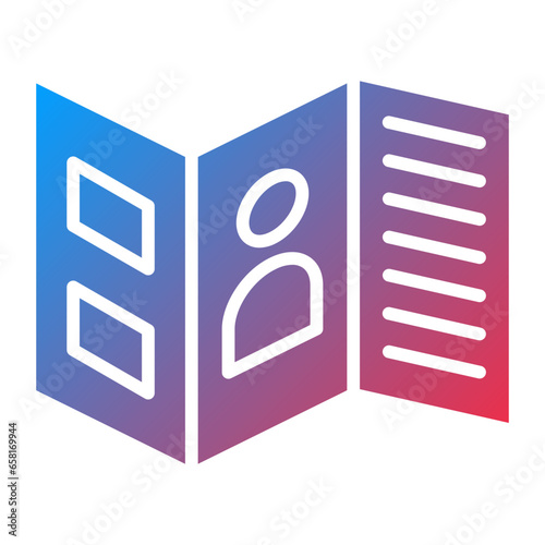 Brochure Icon Style