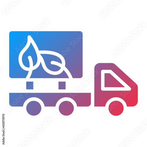 Biofuel Tank Icon Style