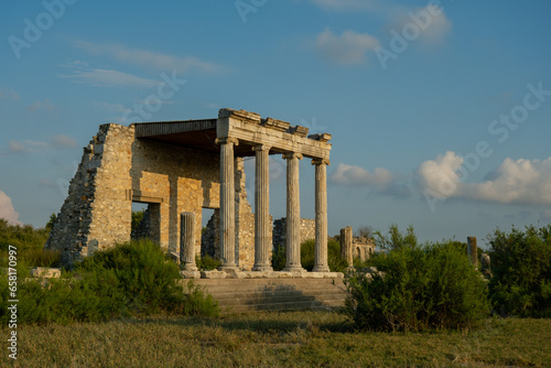 Didim, Aydın, Turkey; Ruins of Ancient City of Miletos, Agora photo