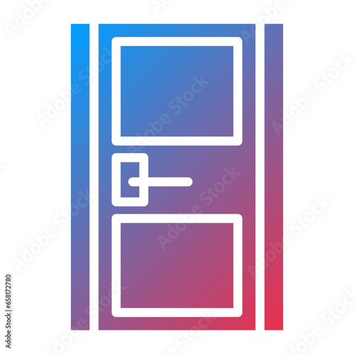 Electric Door Icon Style