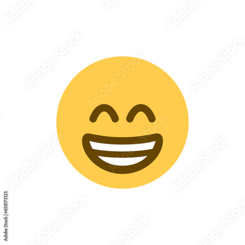 Beaming Face with Smiling Eyes