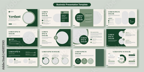 Creative business PowerPoint presentation slides template design. Use for modern keynote presentation background, brochure design, website slider, landing page, annual report, company profile