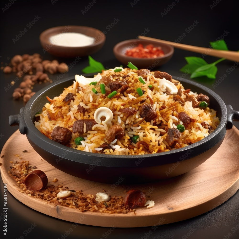 Asian Rice with Meat Asian Rice with Meat