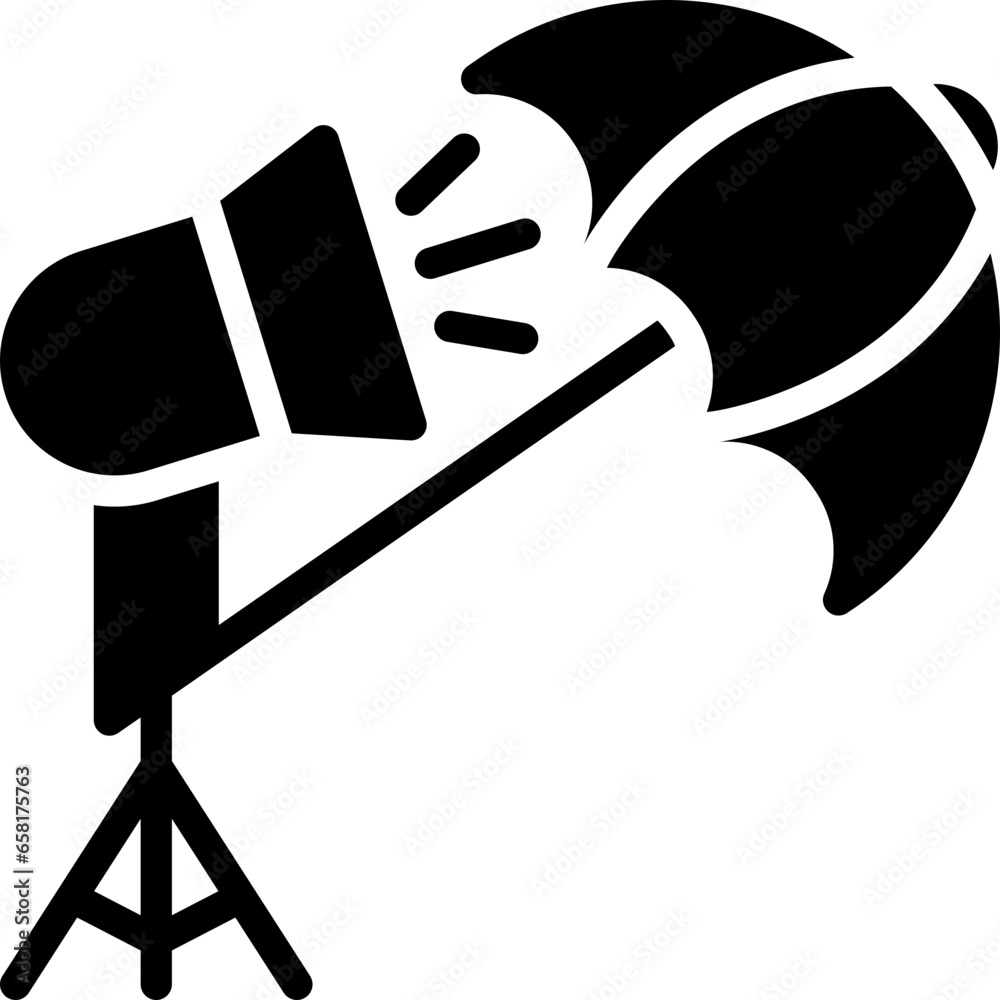 umbrella lighting icon umbrella lighting icon