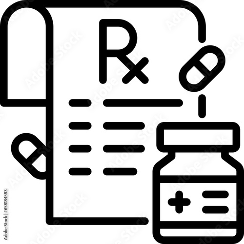 Medical Presciption Icon