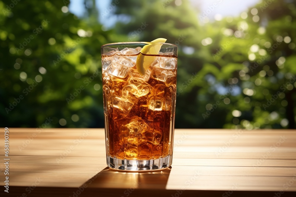 Refreshing Iced Tea with Lemon Refreshing Iced Tea with Lemon