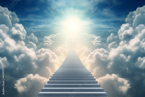 Stairway to Heaven - Ascending Pathway Leading to the Divine