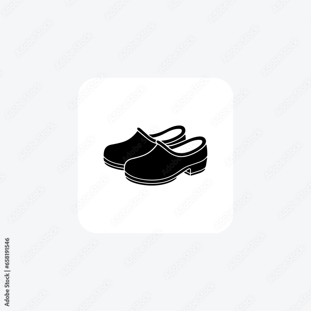 Off-White Clogs Shoes and footwear line Icon set isolated on white background line vector illustration Pixel perfect
Off-White Clogs Shoes and footwear line Icon set isolated on white background line vector illustration Pixel perfect