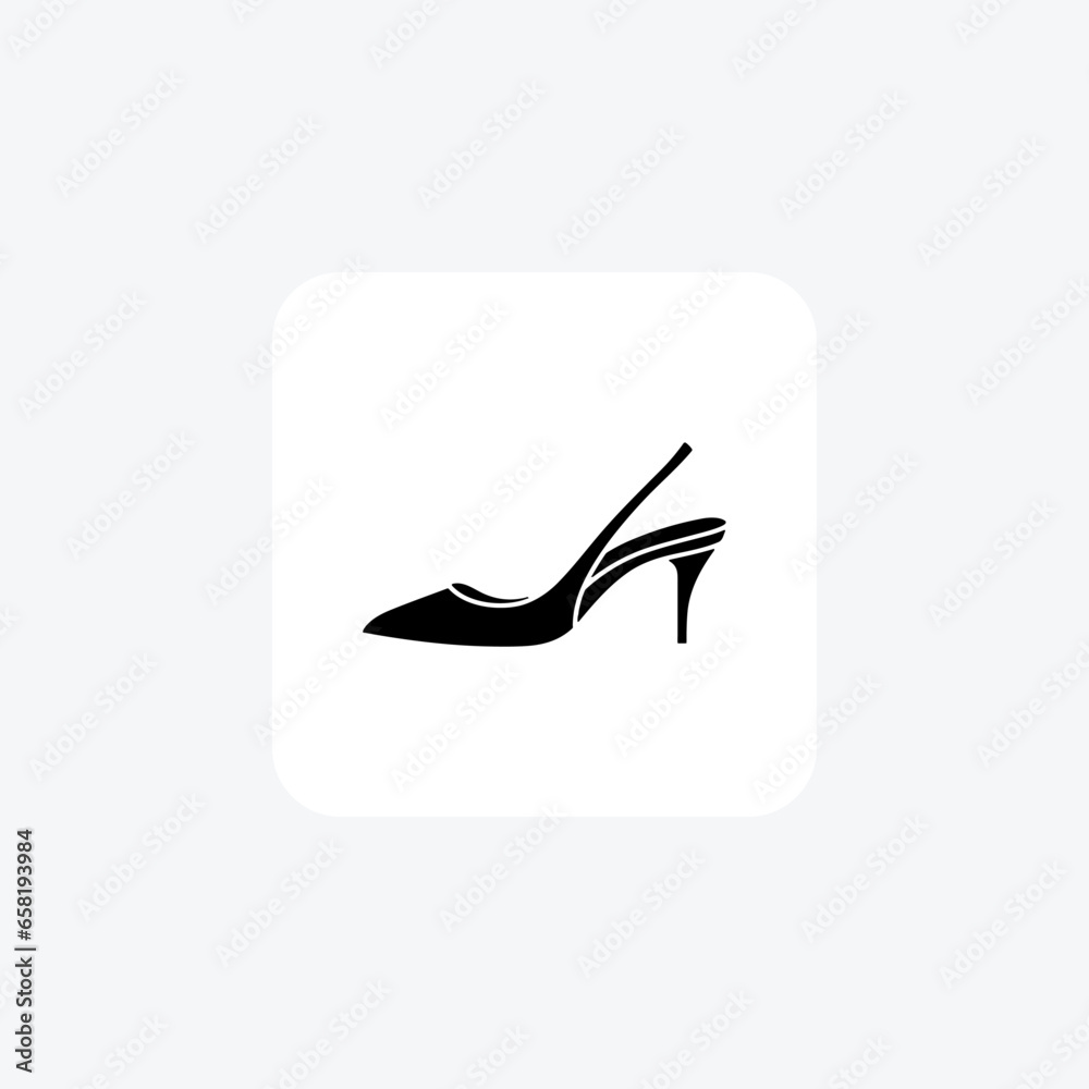 Pink Slingback Flat Women's Shoes and footwear line Icon set isolated on white background line vector illustration Pixel perfect
Pink Slingback Flat Women's Shoes and footwear line Icon set isolated on white background line vector illustration Pixel perfect