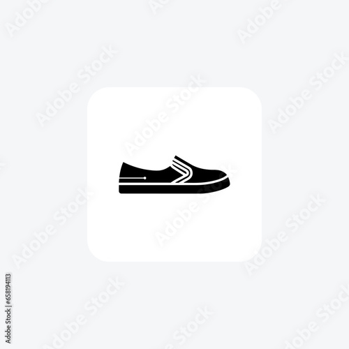 Slingback Heel Women's Shoes and footwear Flat Color Icon set isolated on white background flat color vector illustration Pixel perfect
