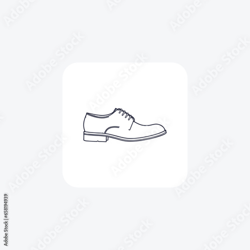 Leather Chelsea Boots Shoes and footwear Flat Color Icon set isolated on white background flat color vector illustration Pixel perfect