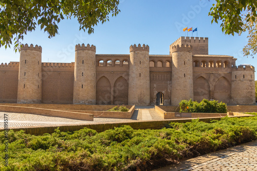 Fotografie Zaragoza: Palacio y jardines de la Alfajería