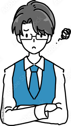 男性　ビジネス　悩み