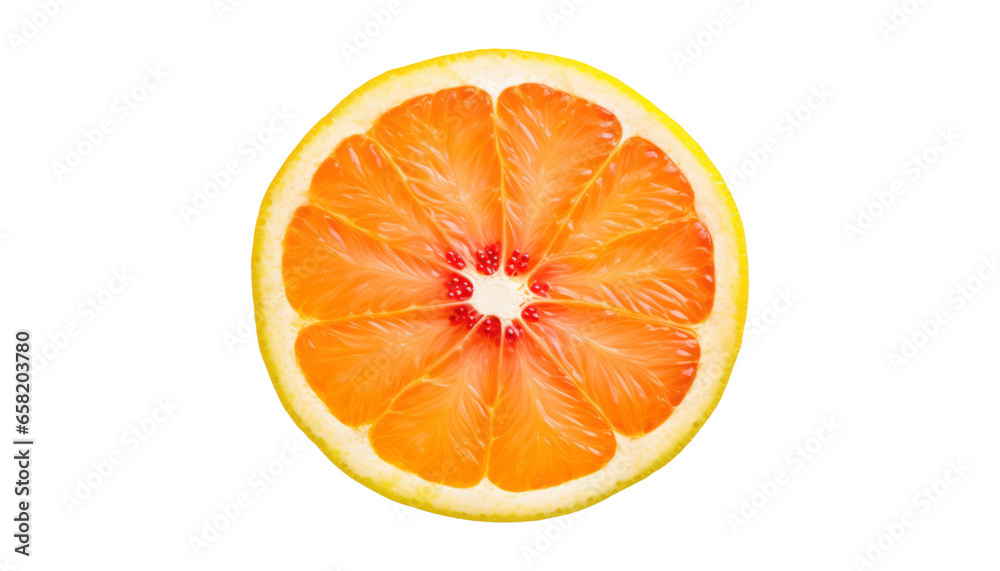 slice of orange isolated on transparent background cutout slice of orange isolated on transparent background cutout