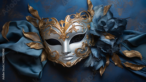 Photo of elegant and delicate Venetian mask © Mishab