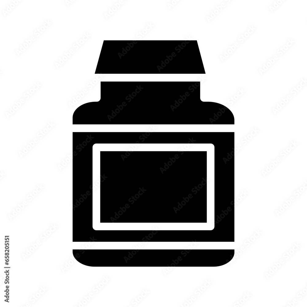 Dairy Food Pack Solid Icon Dairy Food Pack Solid Icon