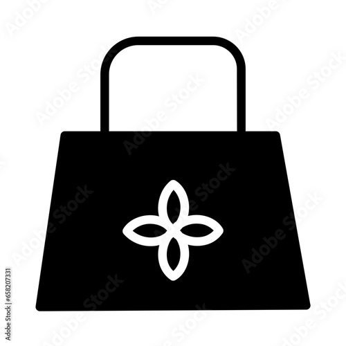 Bag Barber Sack Solid Icon