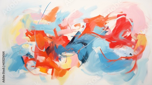 trending impressionist style oil painting Bold abstract piece