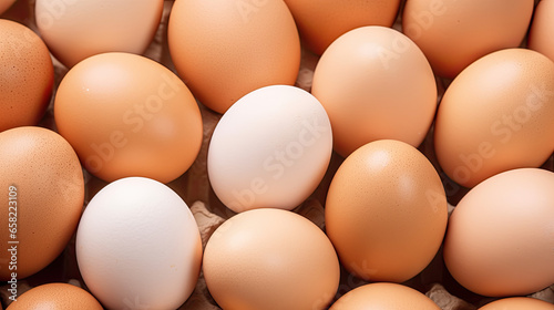 bundles of chicken eggs