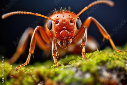 Macro photography of an ant © PinkiePie