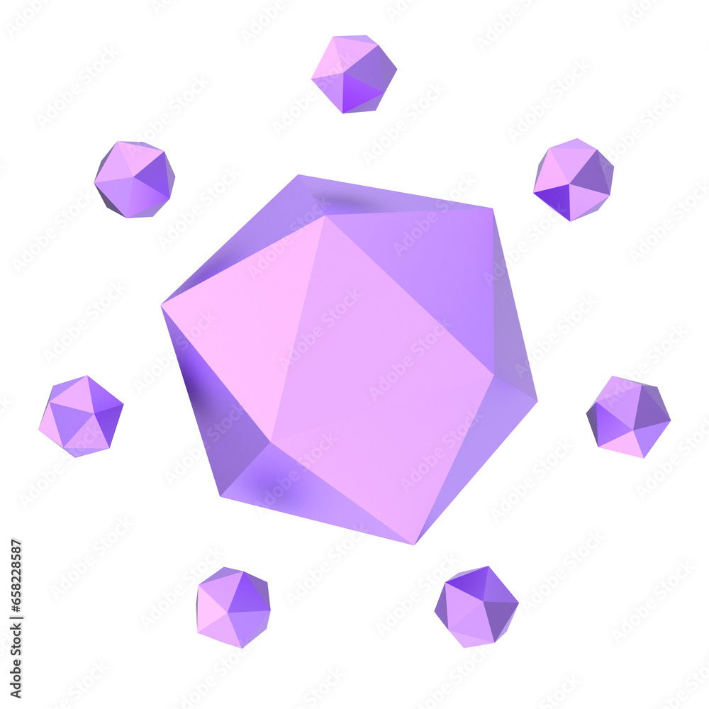 Simple 3D Anstract Geometric PNG Shapes Simple 3D Anstract Geometric PNG Shapes